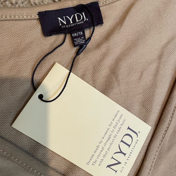 NYDJ Camel lounge leisure pajama set v-neck, tank with boxer shorts 2XL. NWT. - Picture 3 of 4